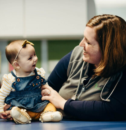 LeafSpring School Nurse and Student at Get Well Place